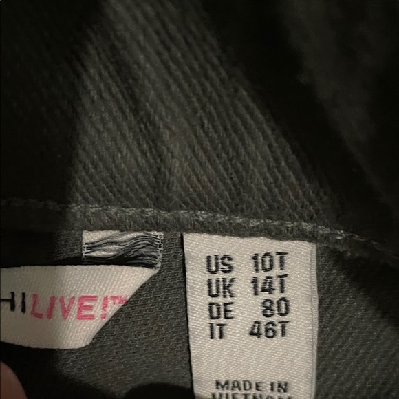 Isaac Mizrahi Dark Olive Gray Ankle Jeans - Picture 2 of 10